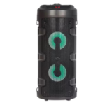 Coluna Bluetooth Portátil Karaoke Comando e Microphone c/Fio