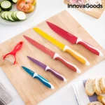 Conjunto de Faca e Descascador de Cerâmica InnovaGoods (6 Peças) - Image 5