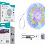 Fita Led 5M 5V 5050Rgb 150Led 8W Som Controlo Ip65