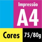 Cópia Impressão Cores Frente e Verso
