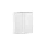 Tecla Dupla Branca Série LOGUS90 - EFAPEL