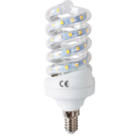 Lâmpada LED Espiral E14 5W 6400K Luz Fria 490 Lúmens B5 Aigostar