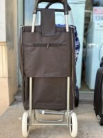 Trolley de Compras Dobrável 20L Preto – Leve, Prático e Resistente - Image 3