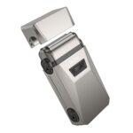 Máquina de barbear de dupla lâmina de liga de zinco HOCO IPX7 HP31 prata