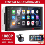 Radio Carro Mp5  Display 7" , Bluetooth e  Chamadas