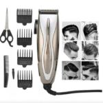 Maquina de Cortar Cabelo Profissional c/Acessórios