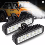 Barra de Luz LED 18W 12V, 6000K, Super Brilhante, IP67 – Luz de Trabalho e Condução Off-Road - 1 Unidade