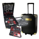 Maleta de ferramentas Kraft Müller KM-VALISE-326PCS com chaves ajustáveis, alicates, catracas, Torx, chave de fenda Etc