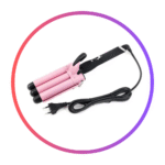 Modelador de Cabelo Triplo – Ondas Naturais e Duradouras