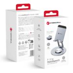 Suporte dobrável 360º Para Mesa Cinza -  FORCELL F-GRIP 3