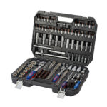 Jogo de Ferramentas, Mecânico 1/4"+ 3/8" + 1/2", 172 PEÇAS WORKPRO - Image 2