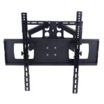 Suporte Universal de TV 30” a 65” – Oscilante | Dois Braços | 60kg | Nível Integrado