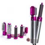 Secador Iónico 5 em 1, 1000W, Temperatura Regulável