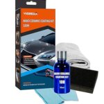 Kit de revestimento automotivo de alto brilho Visbella 10H Nano Ceramic │ Revestimento automotivo de cerâmica premium, repelente à água, resistente a arranhões, resistente a produtos químicos, UV e térmico │