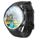 Smartwatch Hoco 1,43" AMOLED IP67 com função de chamada Y24 Preto