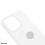 Capa Silicone iPhone 16 Pro Max - Branca