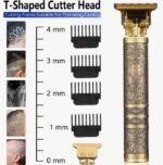 Aparador de Pelos Elétrico Profissional 2 em 1 – Máquina de Cortar Cabelo e Barba Sem Fio, Recarregável USB - Image 3