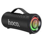 Coluna Bluetooth LED 2 x 20W 4h Hoco HA10 preta