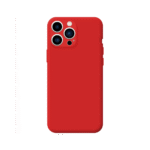 Capa Silicone para IPHONE 15 Pro Max - Vermelho 3D