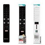 Controle Remoto Inteligente Novoteck D-019 com Botão Netflix – Compatibilidade Otimizada para TCL e outras Smart TVs