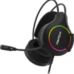 Auscultador Fantech Glare HG20 RGB Preto