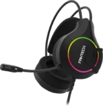 Auscultador Fantech Glare HG20 RGB Preto