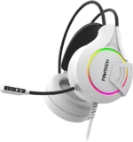 Auscultador Fantech Glare HG20 RGB Branco