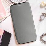 Capa ELEGANCE Book para iPhone 14 Plus Cinza