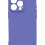 Capa Silicone para IPHONE 15 Pro Max - Lilás 3D