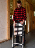 Escada Telescópica em Alumínio – 2 m | 7 Degraus - Image 2