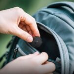 Localizador Hoco E96A preto, compatível com o Google Find My Device - Image 3