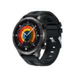 Smartwatch Hoco Y31 preto com tela TFT de 1,46" e classificação IP67, com função de conversação.