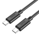Cabo USB-C para USB-C Hoco PD 3A 60W 1m X88 Preto