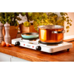 FOGÃO ELÉTRICO DOIS QUEIMADORES 2500 W BRANCO, 46 x 26,5 x 7 cm - Image 4