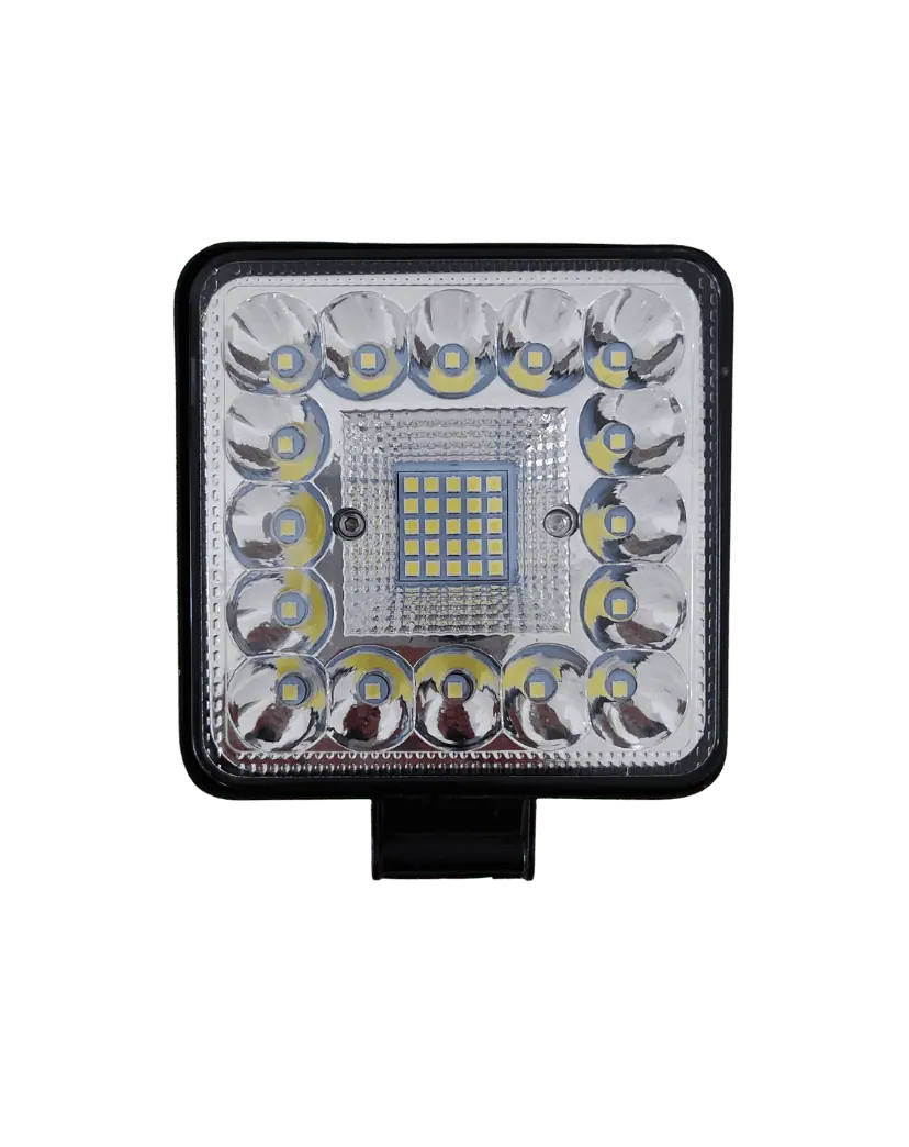 Farol-Autovex-IMP550182-foto-produto Farol Auxiliar Milha 16 LED – 6000K – 123W – 9V/24V – Quadrado - Image 1