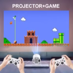 Projetor de Jogos HY300 – Android 11 | 150 ANSI Lúmens | Foco Automático | 720P Nativo - Image 8