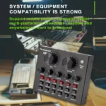 Live Sound Card , Mesa de Transmissões de Live QA-T601 - Image 3