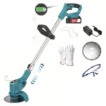 Kit de jardinagem 4 em 1: motosserra, tesoura de poda, cortador de grama, soprador, 2 baterias de 88V - Image 3