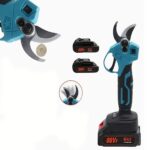 Kit de jardinagem 4 em 1: motosserra, tesoura de poda, cortador de grama, soprador, 2 baterias de 88V - Image 4