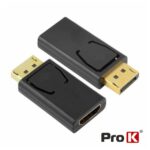 Adaptador Displayport Macho / HDMI Fêmea PROK