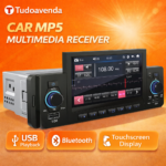 Reprodutor MP5 Multimédia para Carro com Ecrã Tátil 7 Cores