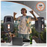 Colunas Ativa+Passiva 15" 2x500W USB/BT/SD MICRO VSOUND - Image 3