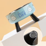 Tigelas Elevadas em Aço Inoxidável para Animais de Estimação com Design Anti-Queda e Antiderrapante, Apresentando Padrões Fofos, Adequadas para Gatos e Cães Pequenos Comer e Beber. - Image 8