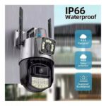 Câmara de Vigilância JORTAN JT-9687 com Alarme e Monitorização Wi-Fi - Image 2