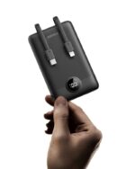 Powerbank Veger C11 (W1170) PD QC3.0 2A 22,5W 10.000 mAh com cabos USB-C/Lightning integrados - Preto - Image 7