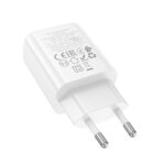 Carregador de parede para Smartphone Hoco USB C QC PD 30W N62 branco - Image 2