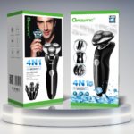 Máquina de Barbear Elétrica 4 em 1 QA-T657