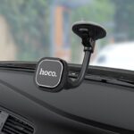 Suporte magnético para smartphone Hoco para para-brisa/painel CA55 preto - Image 6
