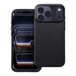 Capa Premium Carbon Preta -  iPhone 17 Pro Max