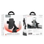 Suporte universal para celular Hoco para para-brisa/painel H37 preto - Image 9